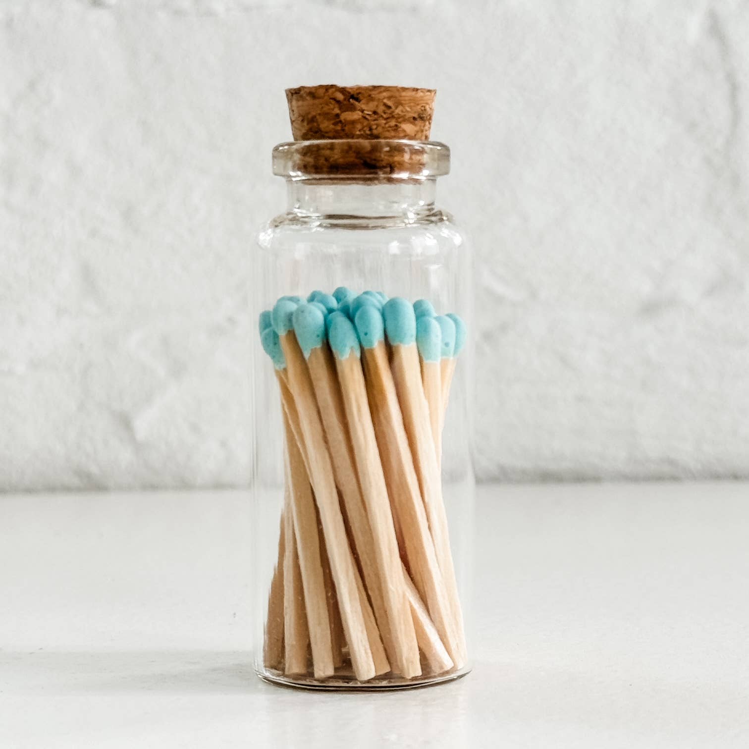 Moonlight Makers – wholesale Matches – Fancy Safety Matches Glass Vial - 8 Colors - 40 matches MV406