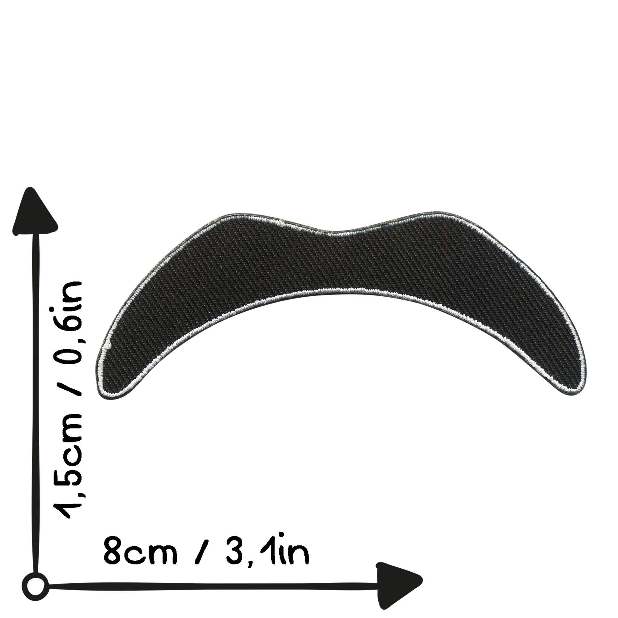 Tribal Trade GmbH - Wholesale Patch - Mustache Mustache Hanging Sticker Mustache Patch4