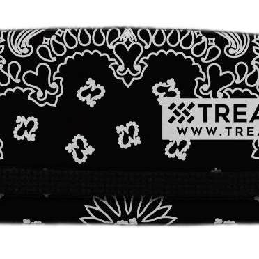 TreadBands - Wholesale Fashion Headband - Women's - All-Terrain Tieback - Nikki Sixx Black Bandana2
