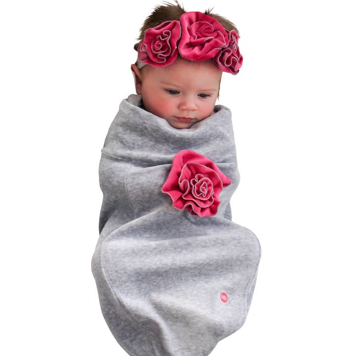 Cozy Cocoon - Wholesale Swaddle Set - Baby - Heather Lilac3