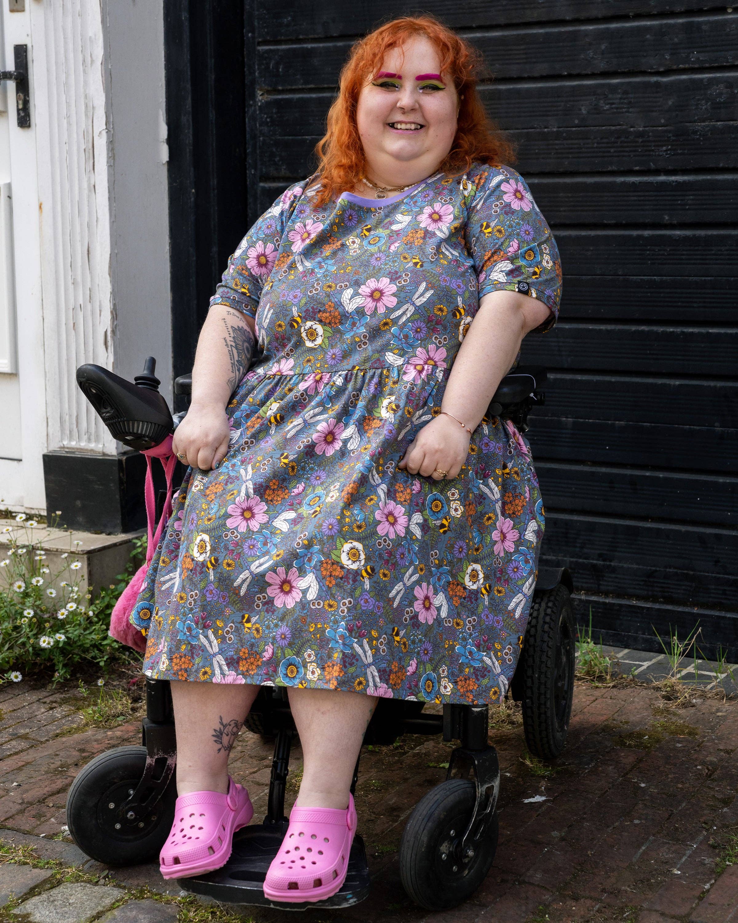 Rebel Romance - Wholesale Dress - Women's - Rebel Romance Cottagecore Stretch Smock Dress5