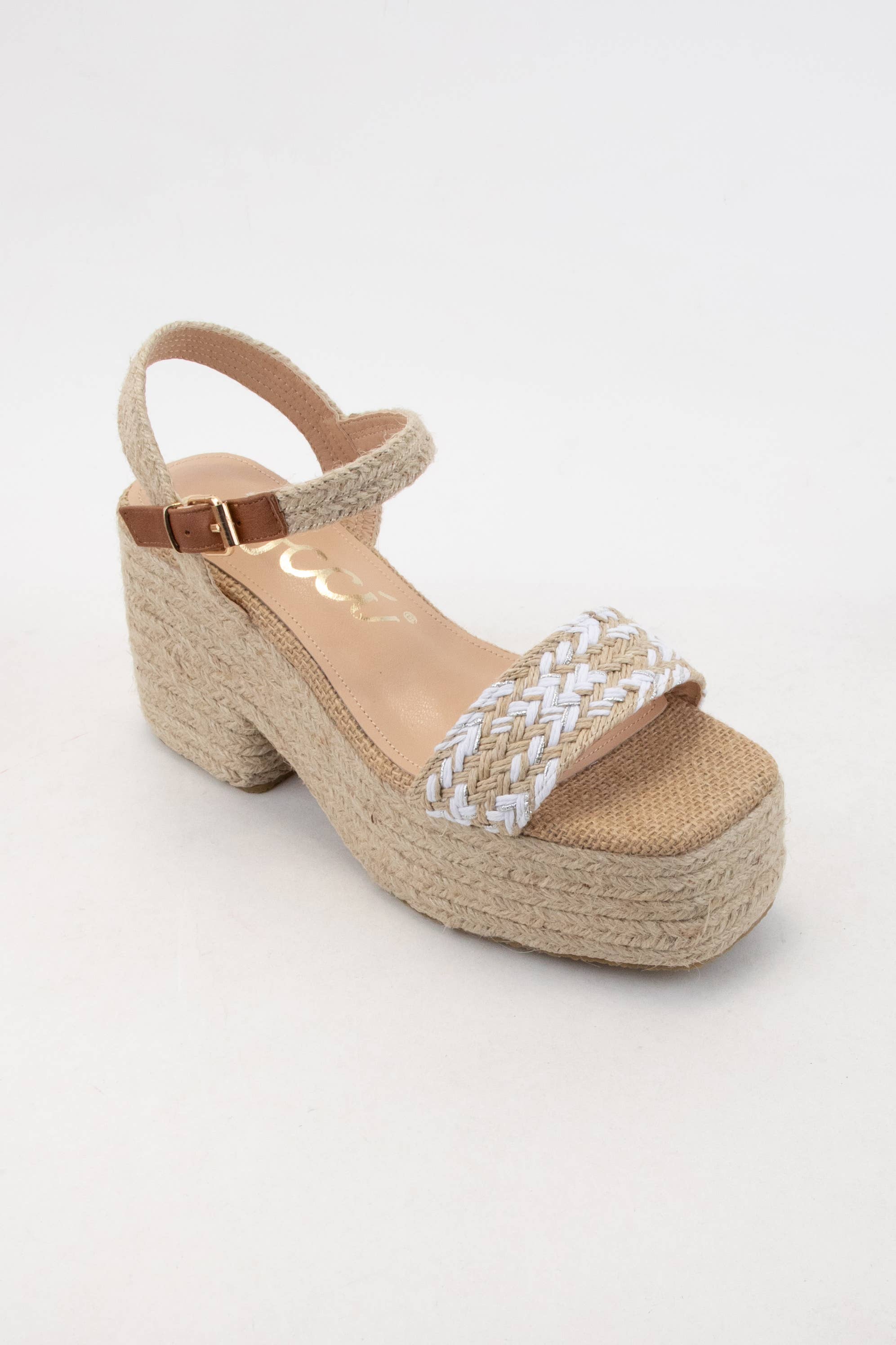 CCOCCI - Vendita all'ingrosso Scarpe con plateau - Donna - SANDALI RIMA ESPADRILLES WRAPPED CHUNKY CON TACCO PLATEAU13