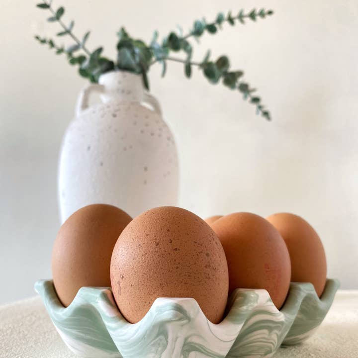 Mar(és)ine - Wholesale Charger - "Le charmant" eco-friendly egg holder in Jesmonite17