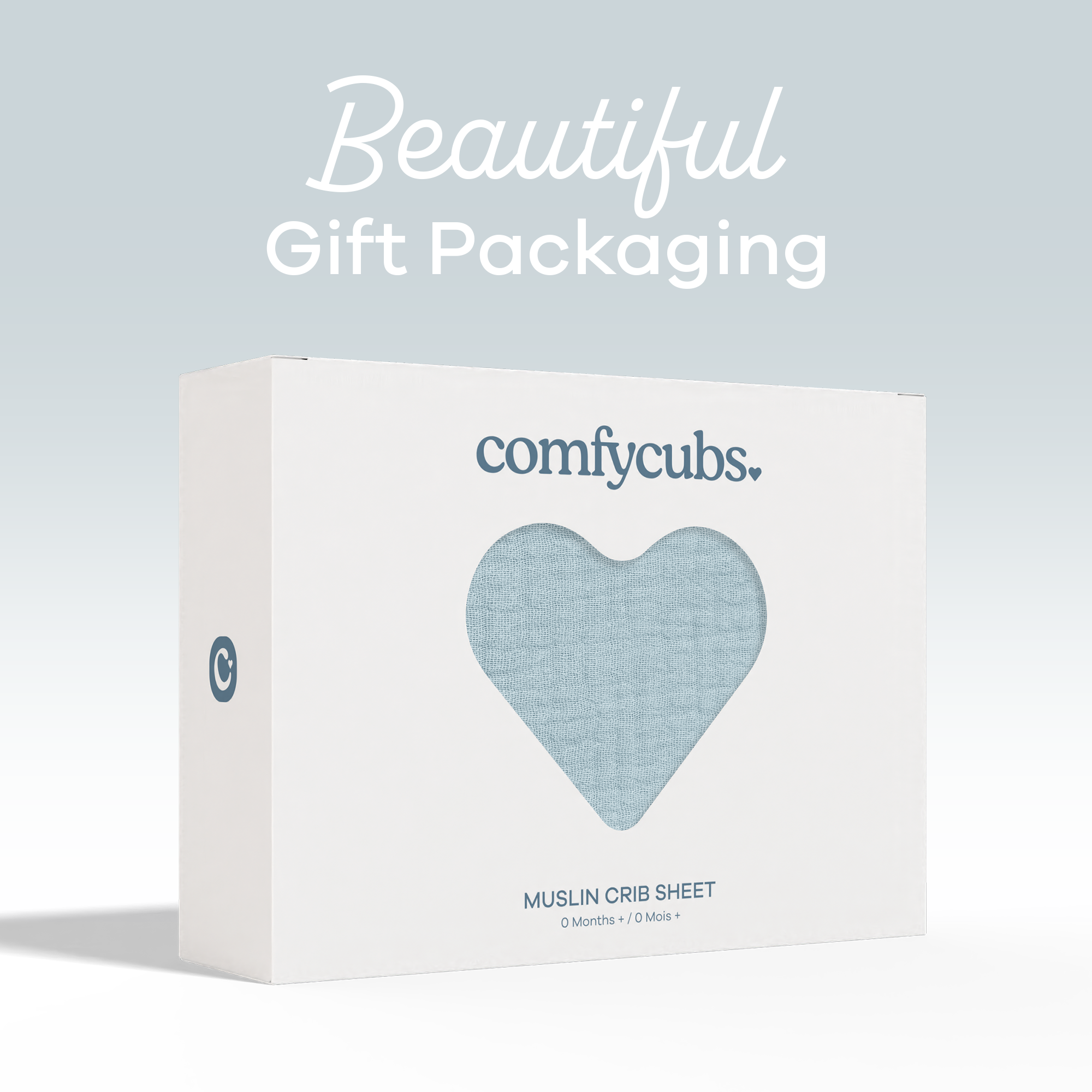 Comfy Cubs - Wholesale Cot/Crib Sheets - Muslin Cotton Fitted Crib Sheet, Soft Snug Fit by Comfy Cubs35