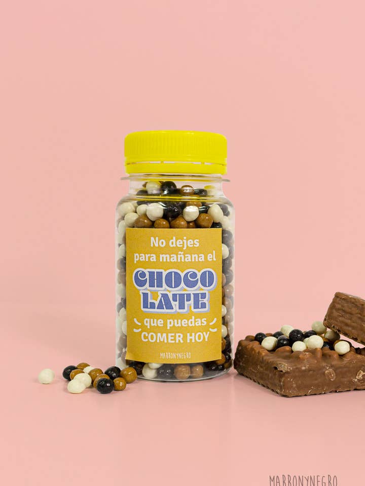 Pildorero My heart choco-beats for you for wholesale by Marronynegro