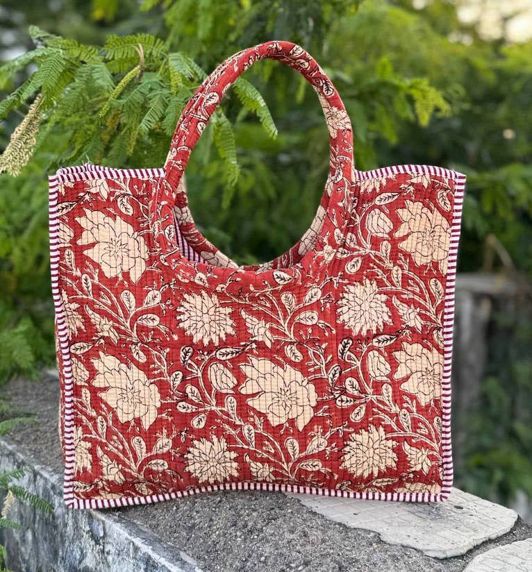 bhavnas boutique - Wholesale Tote Bag - Women's - Cotton Quilted Handbag Quilted Bag Women's Handbags2