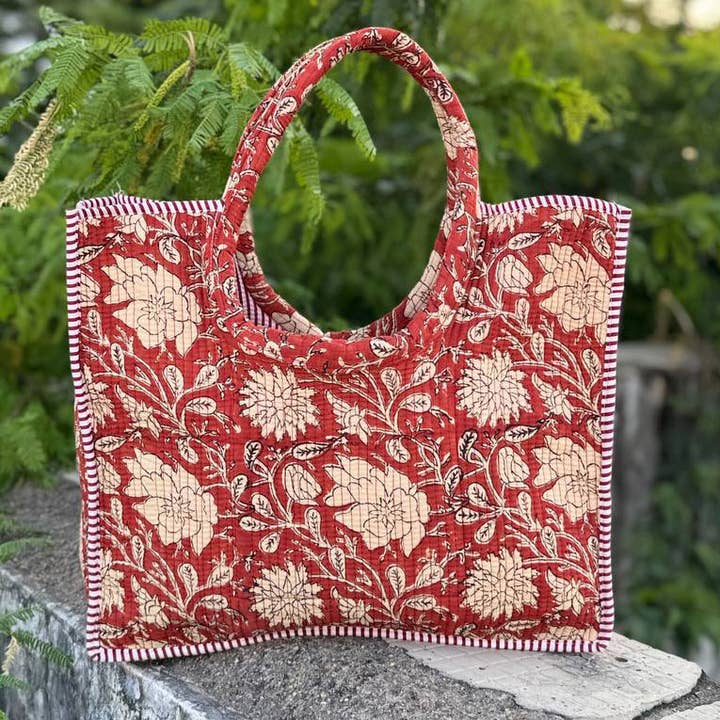 bhavnas boutique - Wholesale Tote Bag - Women's - Cotton Quilted Handbag Quilted Bag Women's Handbags2