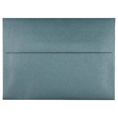 A7 Metallic Envelopes, 5.25 x 7.25, Malachite Green, 1000 for wholesale by JAM PAPER