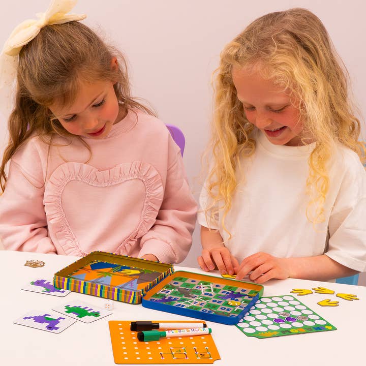 Floss and Rock - Wholesale Magnet - Kids & Baby - Magnetic Fun & Games Tin - Dinosaur3