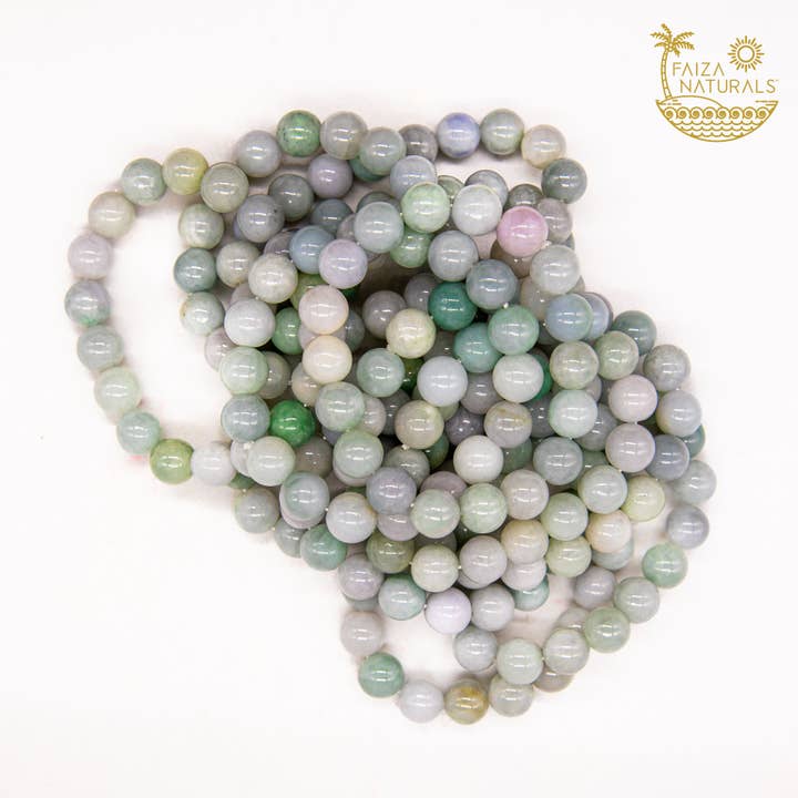 Faiza Naturals - Wholesale Beaded Bracelet - Jade Crystal Bracelets2
