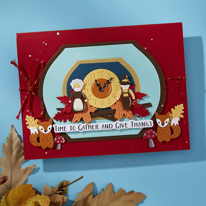 Hero Arts + Spellbinders Wholesale - Wholesale Craft Supplies - Cuckoo Cottage Sentiments BetterPress Plate & Die Set from the Cuckoo Cottage Collection1