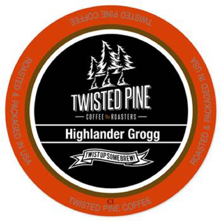 Coffeeicon - Vendita all'ingrosso Caffè macinato - Highlander Grogg - Torrefattori per caffè, in pino intrecciato, 24 ct