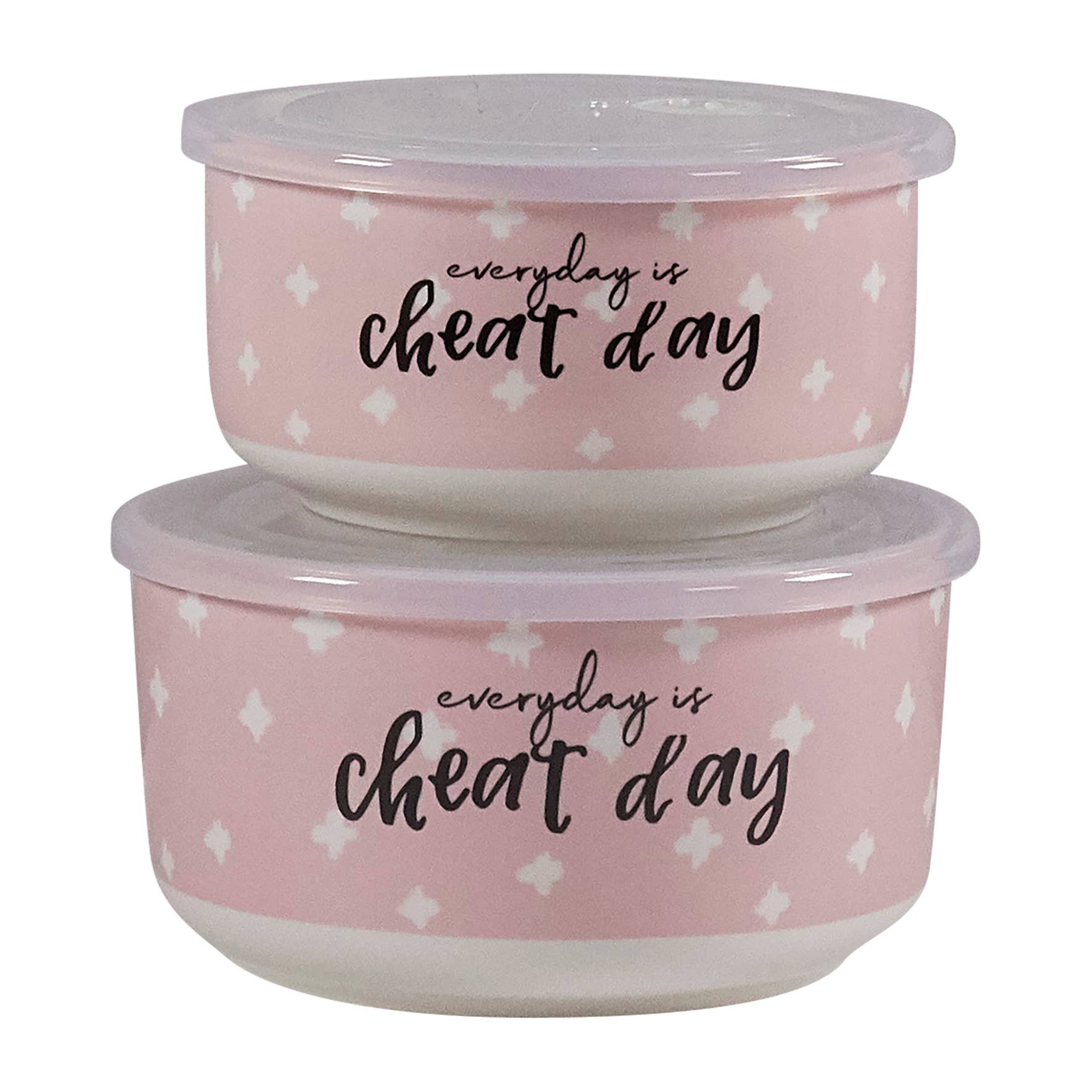 Ciroa - Wholesale Bowl - Microwave Me Bowls Set of 2 - Everyday Is Cheat Day1