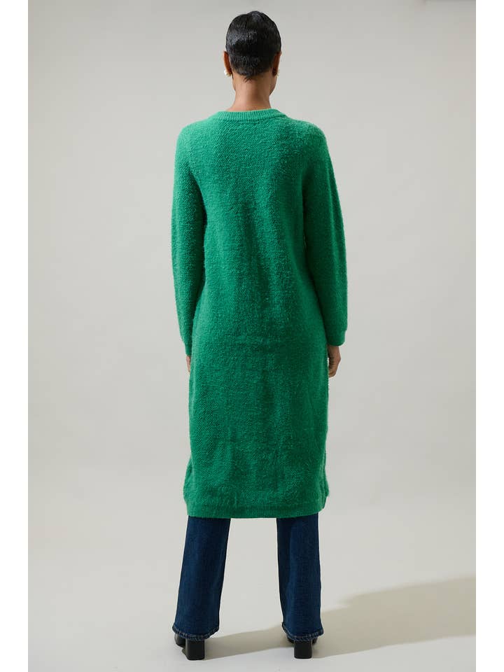 Sugarlips - Wholesale Cardigan - Women's - Sanford Button Down Midi Cardigan1