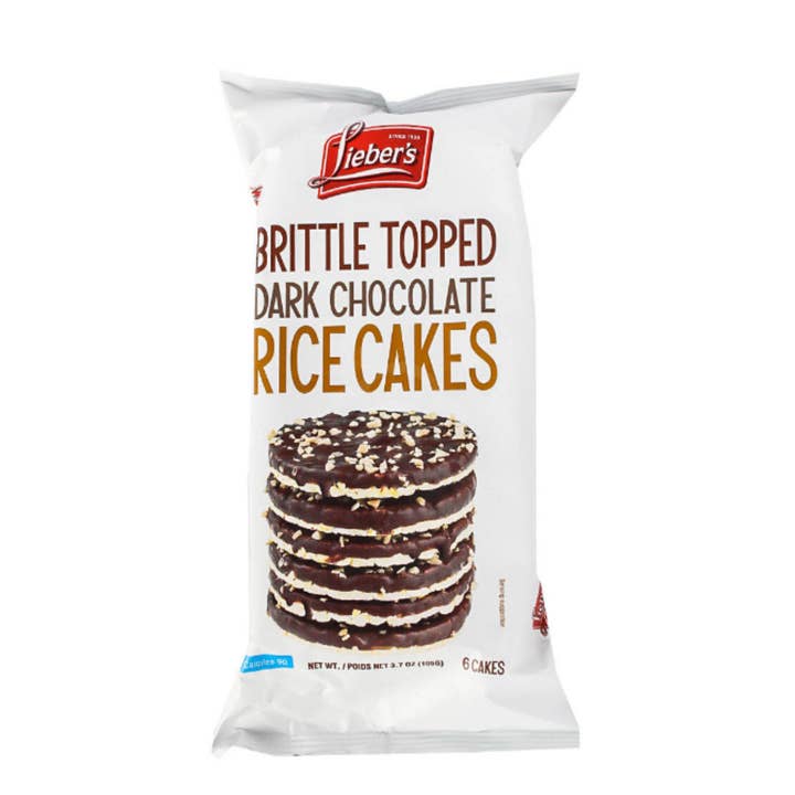 LAGMA - Wholesale Chocolate Covered Sweets - Lieber’s Specialty Chocolate Rice Cakes (12/3.7–3.8oz)