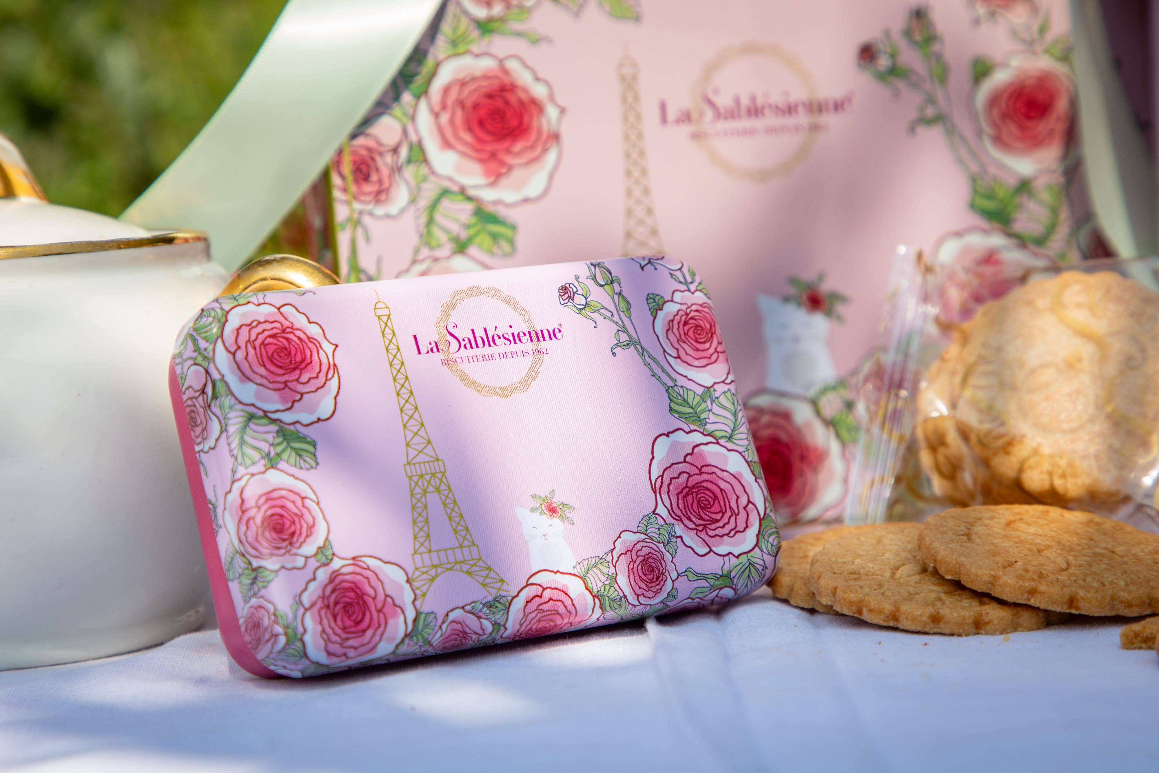 LA SABLESIENNE – Großhandel Cookie – Butterkekse mit gesalzener Butter und Karamell -"Ein Morgen in Paris“1