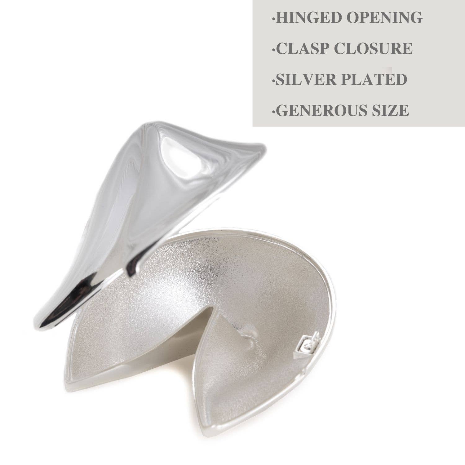 BeyBerk International – Caixa decorativa por atacado – Fortuna em Biscoito de Ouro ou Prata Banhada em Lembrança4