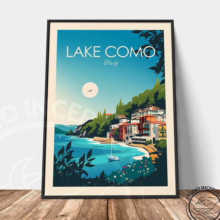 Lake Como Traditional Style Print and other Purchase Wholesale lake como. Free Returns & Net 60 Terms on Faire trending on Faire.