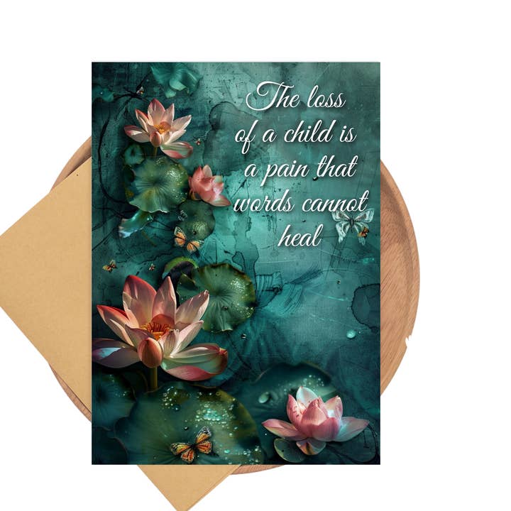 Time to Heal Sympathy Greeting Card for wholesale by You Go Girl