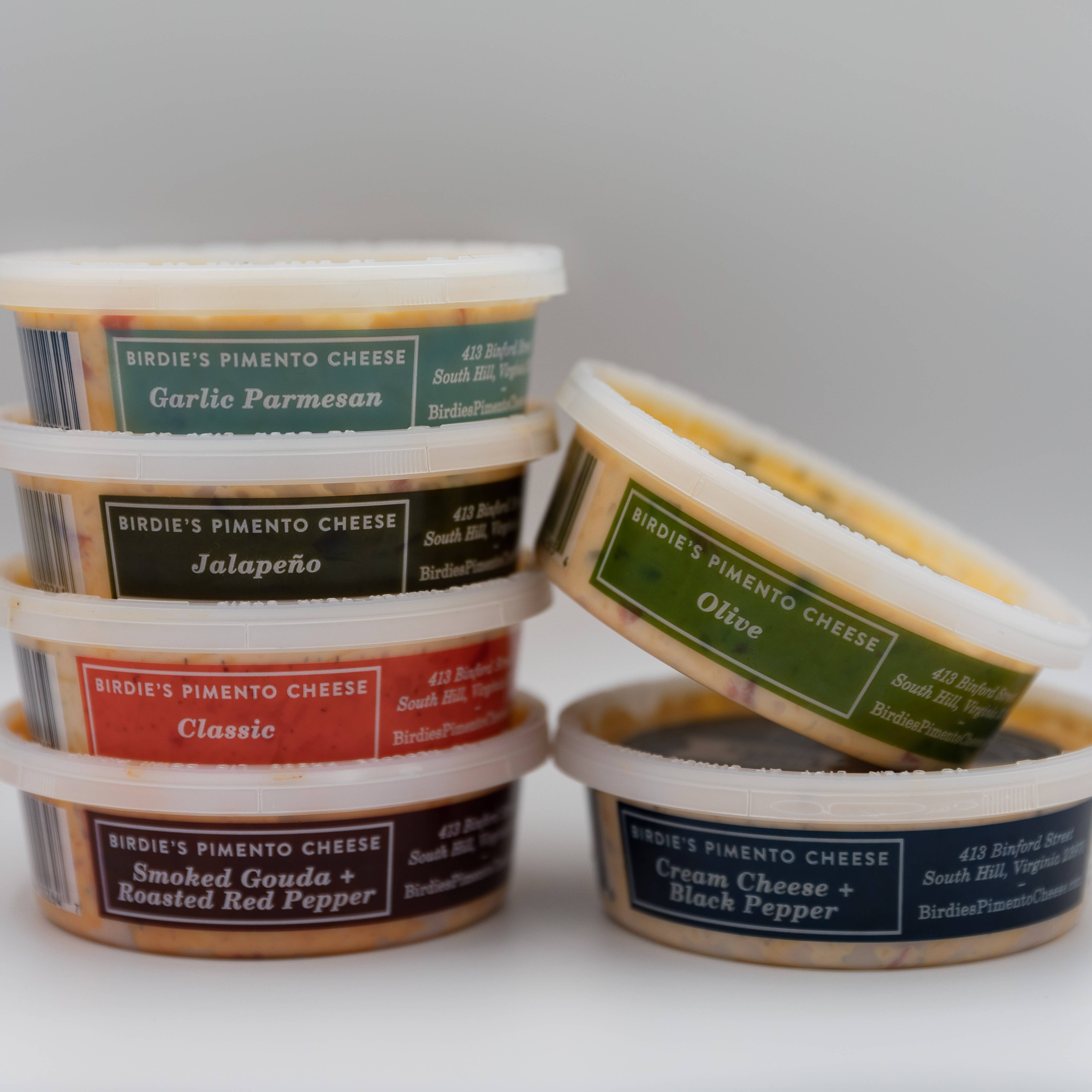 Birdie's Pimento Cheese - Wholesale Cheese - Build your own: Click the box, give us the details1