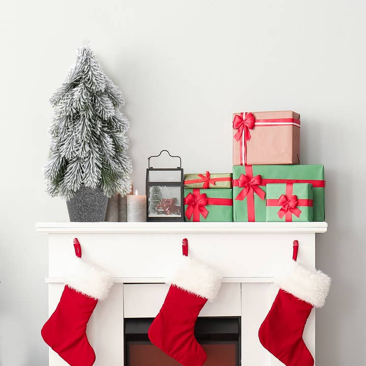 Grand Verde - Wholesale Artificial Christmas Tree - 16” Mini Flocked Artificial Christmas Tree Potted3