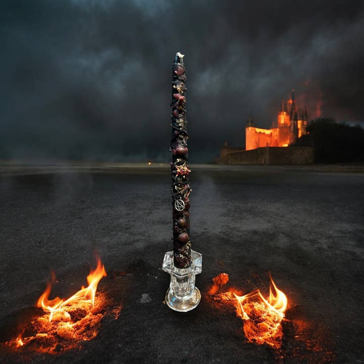 Infernal Divine Ritual Candle for wholesale by Corellia Gifts + Goods