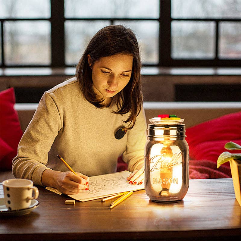 AVAGANTE Design – Engroshandel Vokssmelter – Elektrisk vokssmelter – Ball Mason Jar med lys – EU-stik1