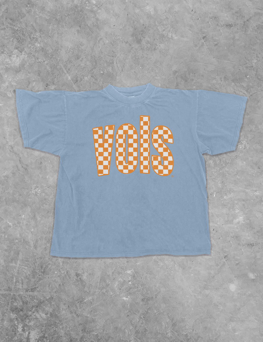 The Clandestine Underground - Vente T-shirt sérigraphié – unisexe - T-shirt en coton à carreaux Tennessee VOLS2