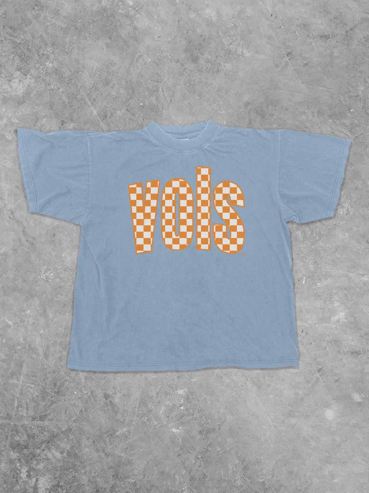 The Clandestine Underground - Vente T-shirt sérigraphié – unisexe - T-shirt en coton à carreaux Tennessee VOLS2