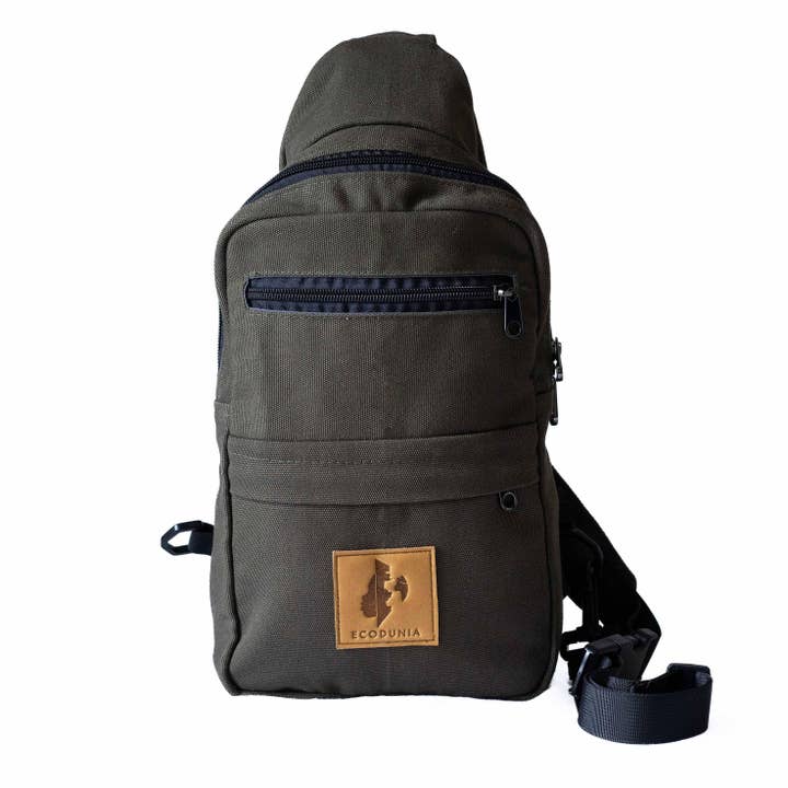 Ecodunia - Wholesale Crossbody Bag - Unisex - Large Canvas Crossbody Sling Bags | Umoja9