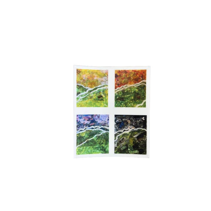 seasons vinyl sticker for wholesale by Reminders To My Future Self