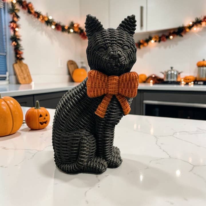 Gia Roma - Wholesale Decorative Figurine - Black Cat Decoration, Farmhouse Halloween Home Decor Statues39