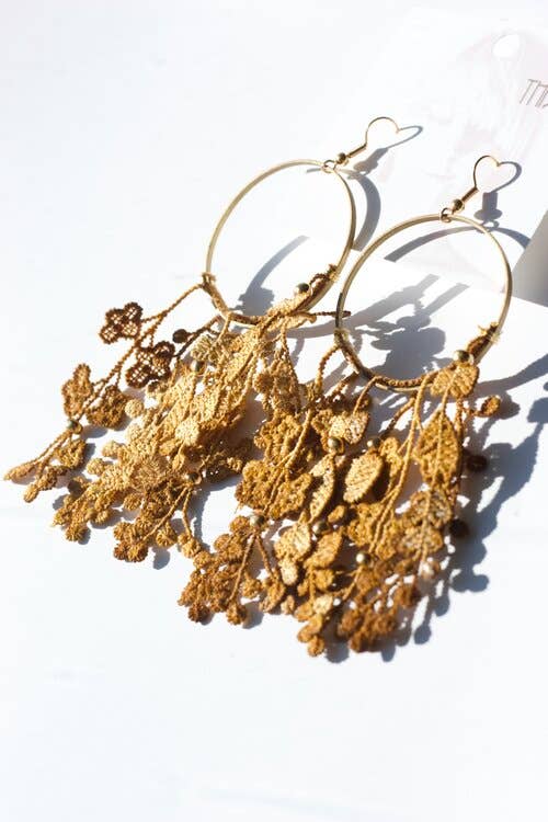 This Ilk – Brincos de argola por atacado – Brincos Duo des Fleurs22