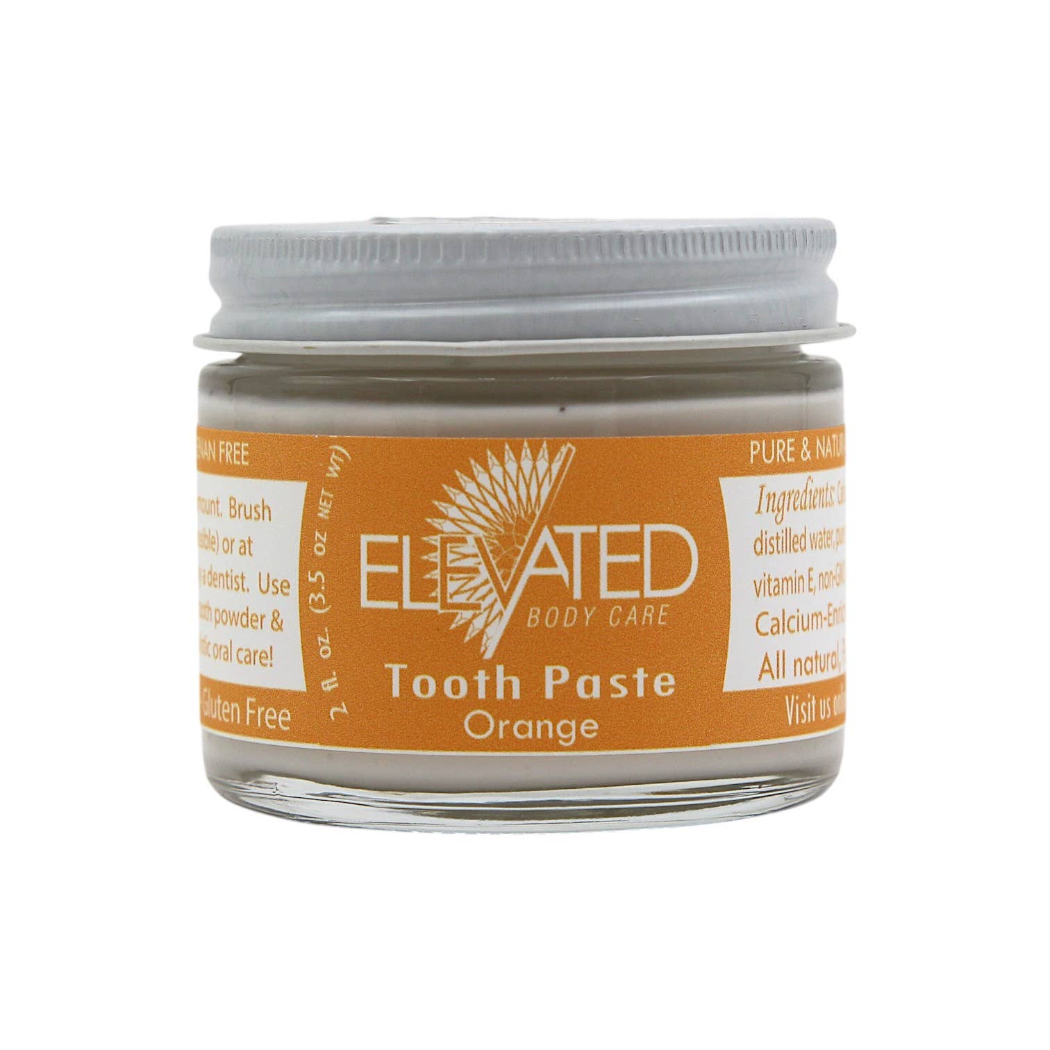 Taylor's Naturals - Wholesale Toothpaste - ELEVATED - Natural Toothpaste - Fluoride FREE - Glass Jar7