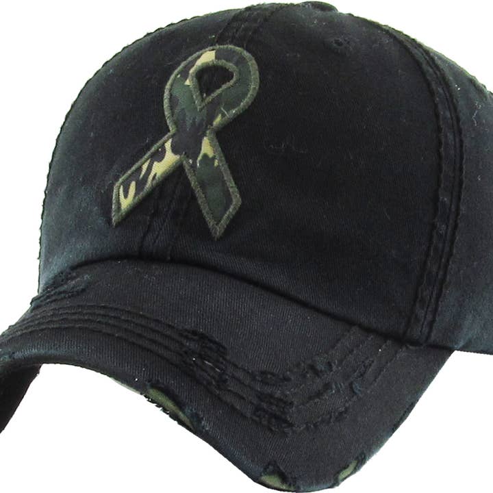 KBETHOS - Wholesale Baseball Cap - Men's - Camo Ribbon Vintage Ballcap19