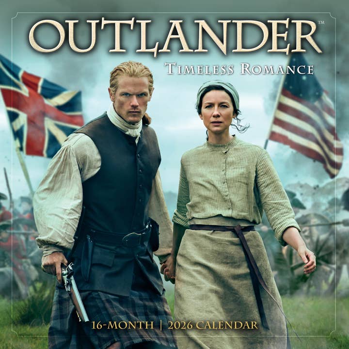Outlander 2026 Square Wall Calendar x 50 Pack for wholesale by BrownTrout Publishers