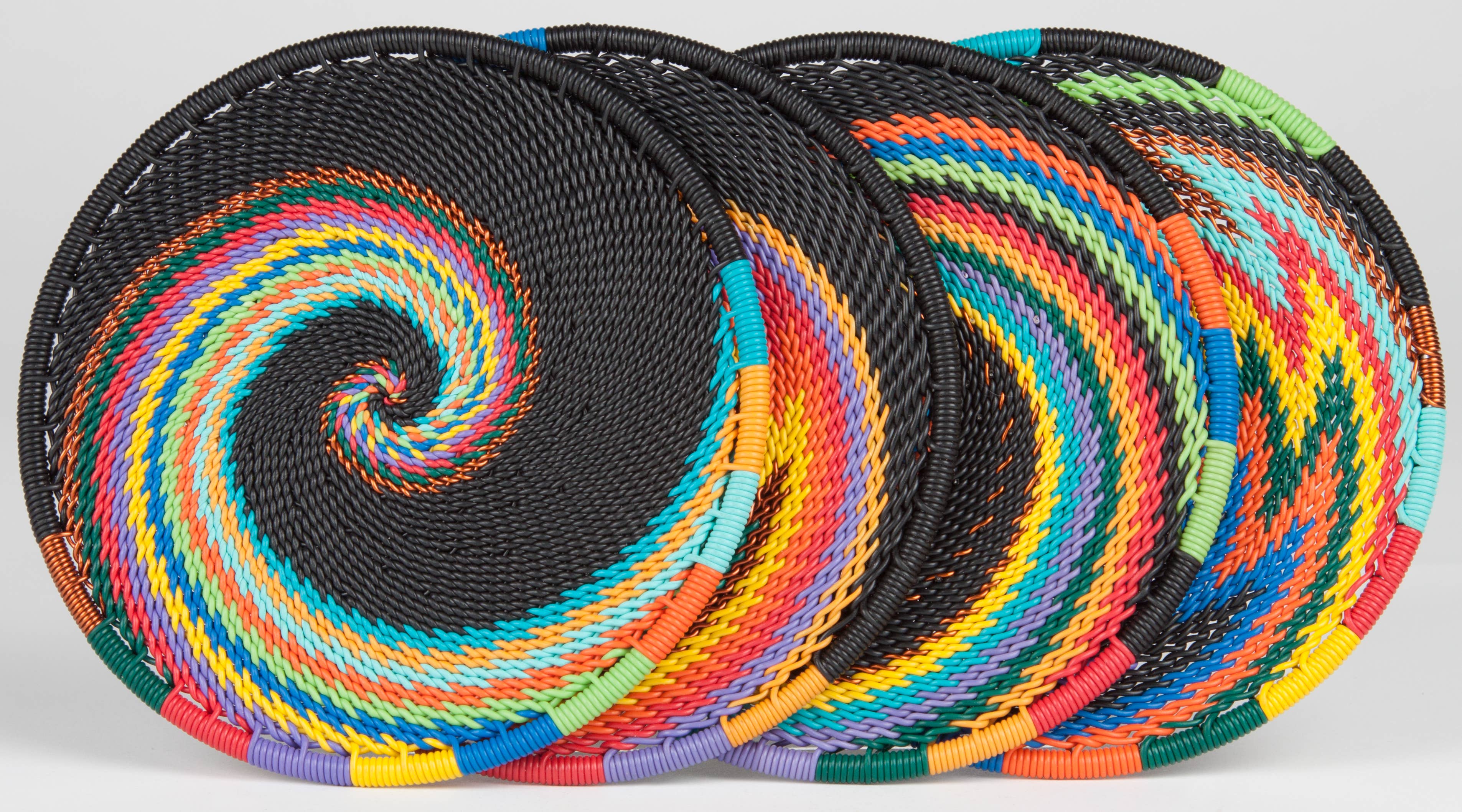 Bridge for Africa - Wholesale Decorative Plate/Dish/Bowl - TW Collection - African Rainbow15