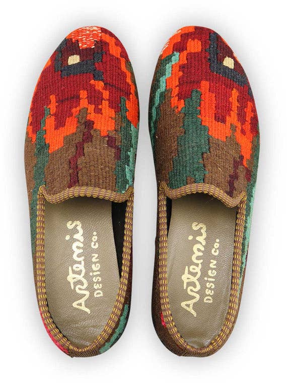 Kelim Smokingschuhe für Damen, Größe 10 für den Großhandel von Artemis Design Co.