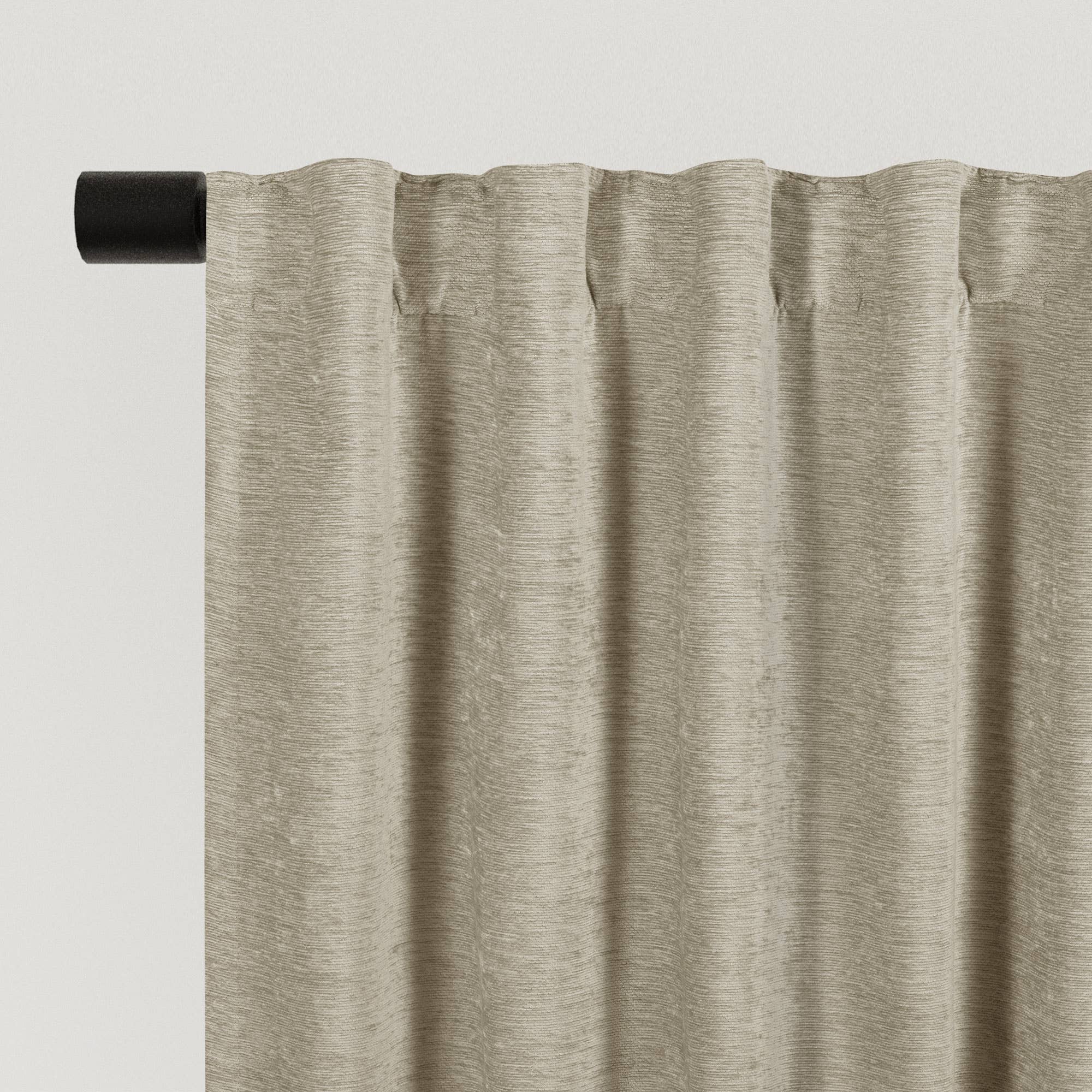 Awesome Home - Wholesale Curtain - Chenille Room Darkening Back Tab Curtain, 1 Panel, 52"x96"23