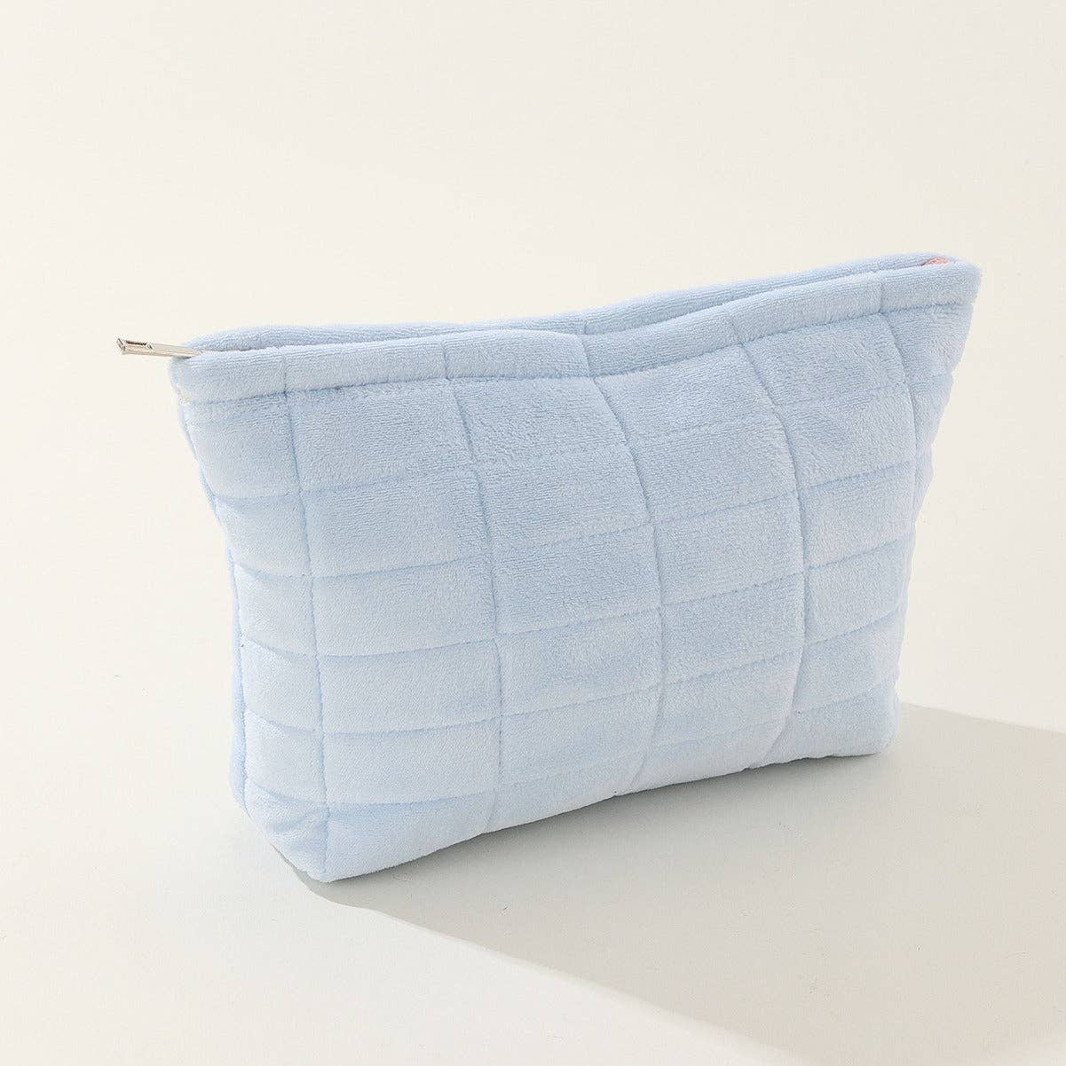 Dipped Shop – Engroshandel Kosmetiktaske – Ensfarvet stor kapacitet enkel makeup-taske DPB01097