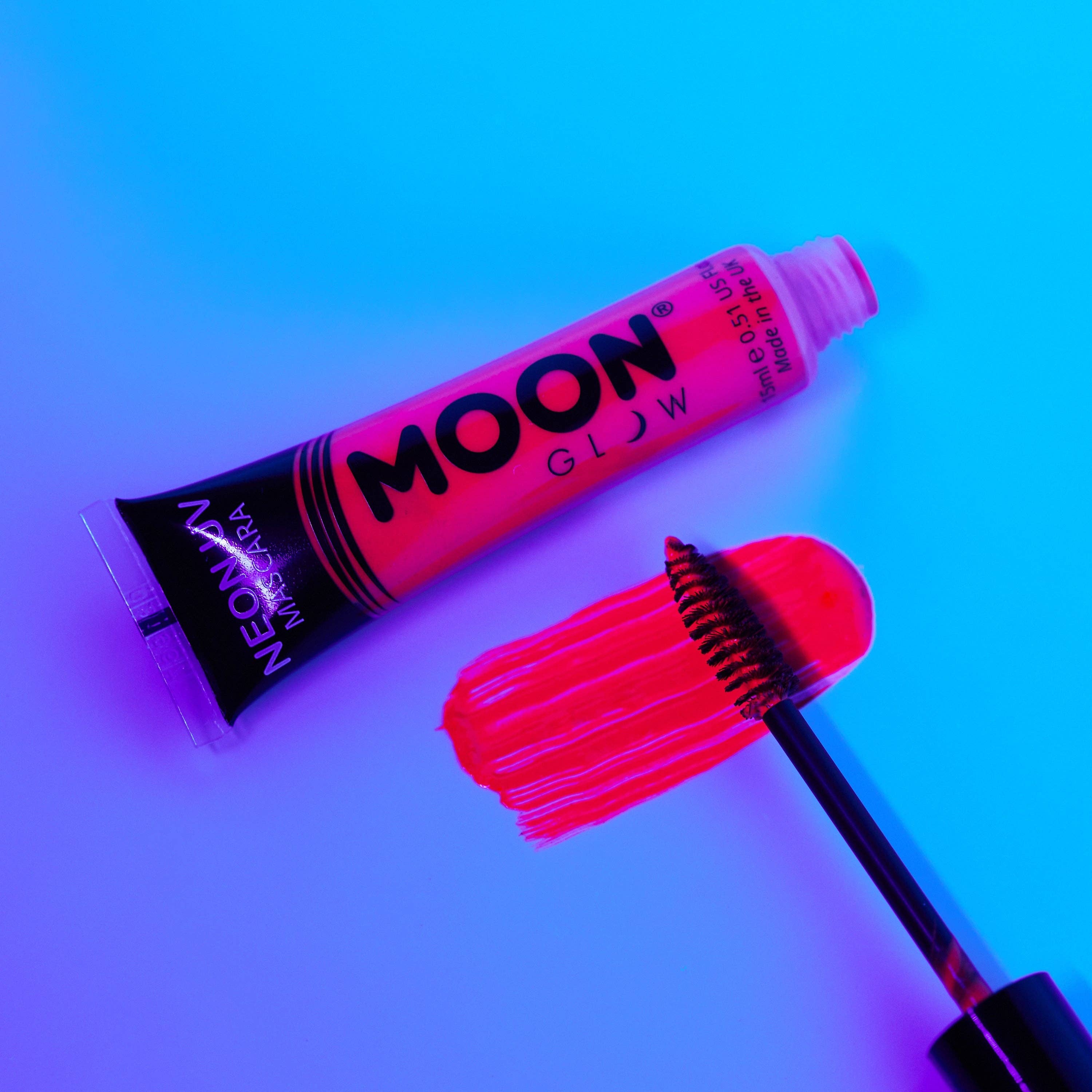 Moon Makeup - Wholesale Mascara - Neon UV Glow Blacklight Mascara2