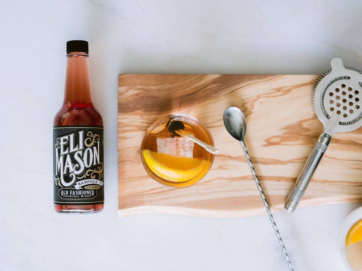 Eli Mason - Wholesale Cocktail Mix/Syrup - Old Fashioned Cocktail Mixer (10oz Bottle)6