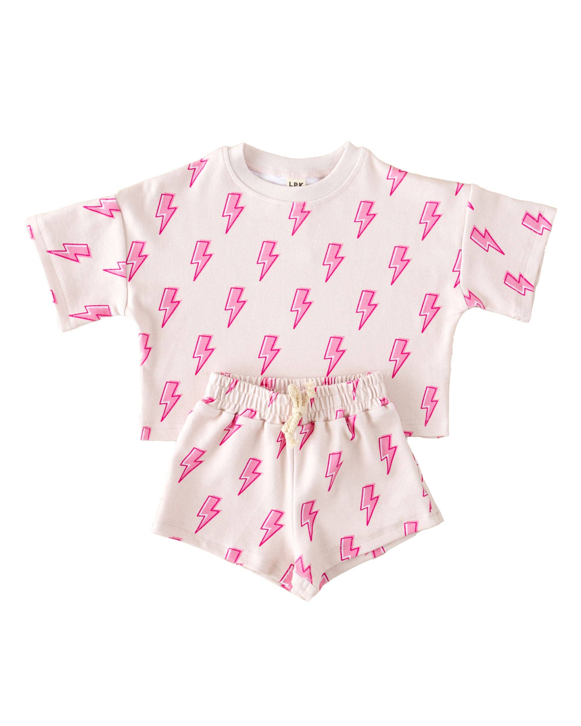 Lucky Panda Kids - Wholesale Top & Short Set - Kids - Shorts Set | Pink Bolts26