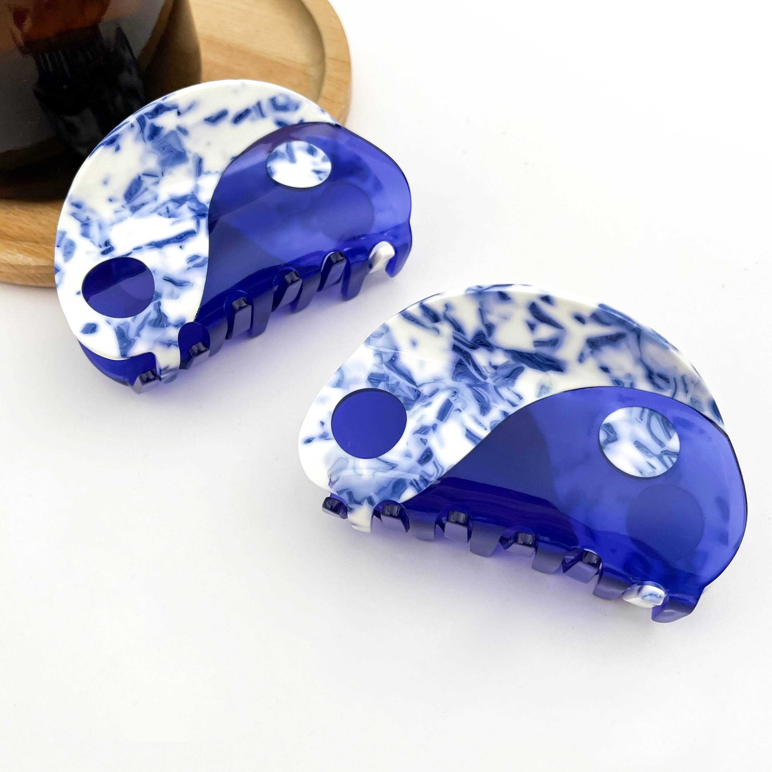 TheDivaSoap - Wholesale Hair Clip - Women's - Balance Yin Yang Claw Hair Clip, Eco-Friendly6