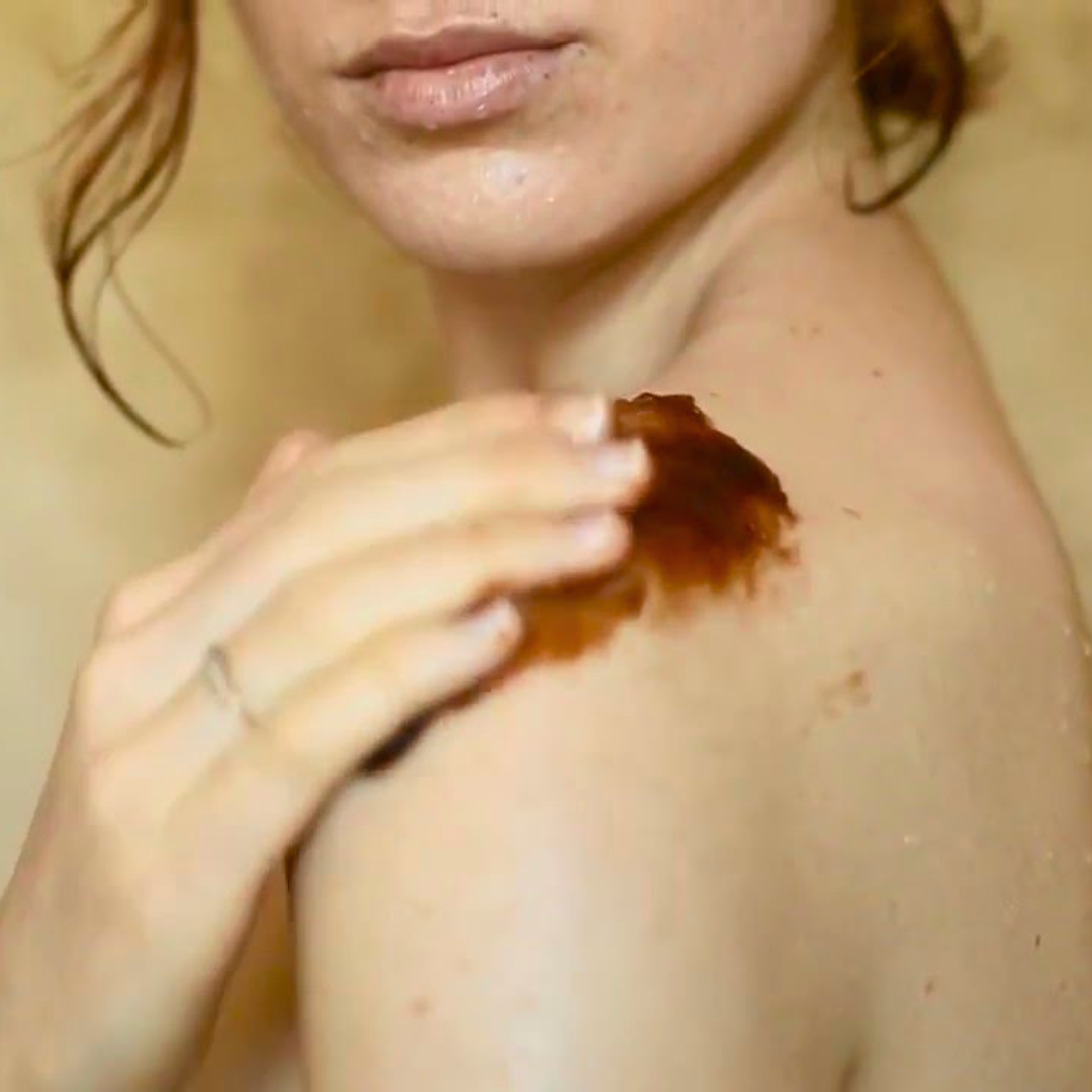 Be Malika - Vendita all'ingrosso Esfolianti/scrub viso - Duo esfoliante: sapone nero e guanto esfoliante1