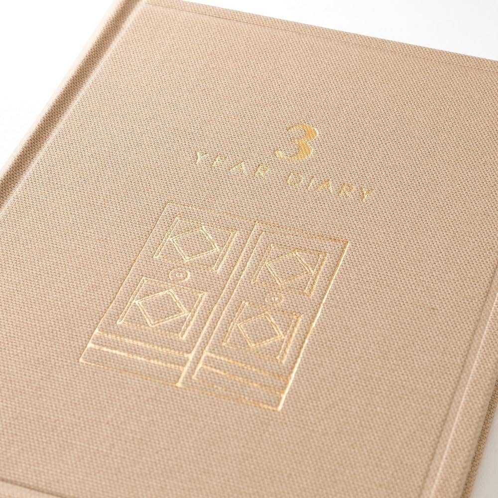 「FUNJI」In Japan - Wholesale Journal/Diary - Midori 3-Year Mini Journal | 2 Lines/Day | Japanese Quality6