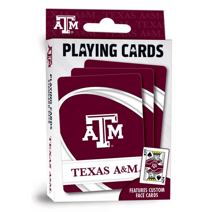 Cartes à jouer Texas A&M Aggies pour la vente par Masterpieces Puzzles