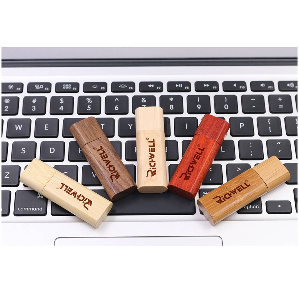 digsell - Wholesale USB Flash Drive - 30Packs Wooden USB Flash Drive for customers' gifts2