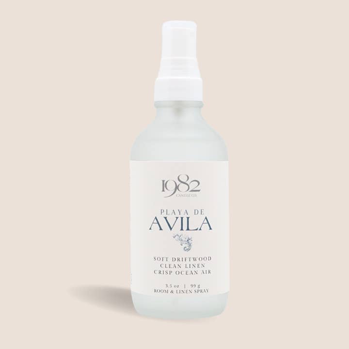 Spray pour Chambre et Linge Playa De Avila (3,5 oz) pour la vente par 1982 Candle Co.