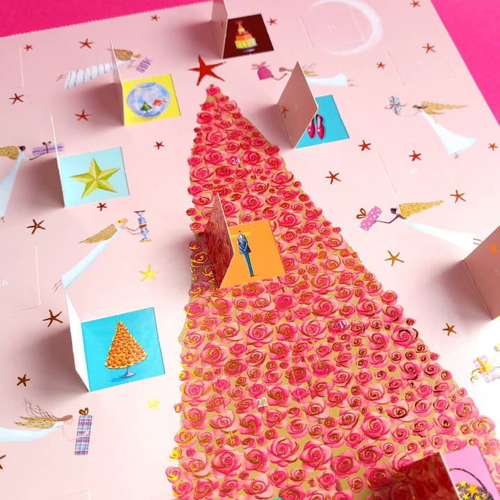 Roger La Borde - Wholesale Advent Calendar - Celestial Christmas Tree Advent calendar - AC 0681